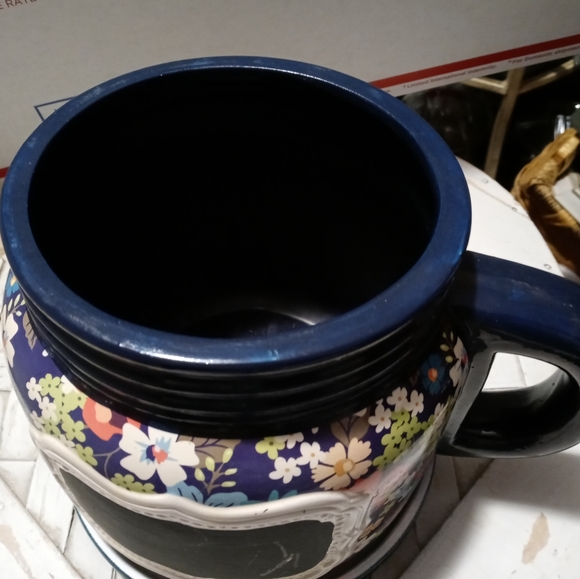 🎋💐VINTAGE-CERAMIC FLORAL FARM JUG🏡🏫Size 8"×10", A FABULOUS GIFT. - Picture 9 of 16